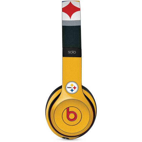 NFL Pittsburgh Steelers Zone Block Beats Solo 3 Wireless Skin